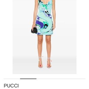 Emilio Pucci Orchidee minidress